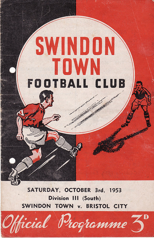 <b>Saturday, October 3, 1953</b><br />vs. Bristol City (Home)